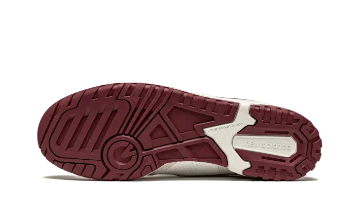 New Balance 550 Sea Salt Burgundy New Balance