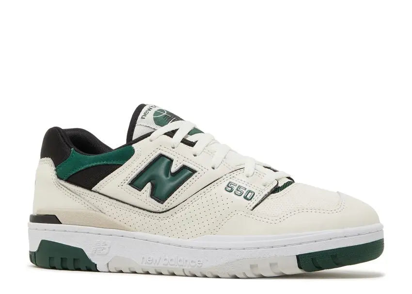 New Balance 550 Sea Salt Pine Green New Balance
