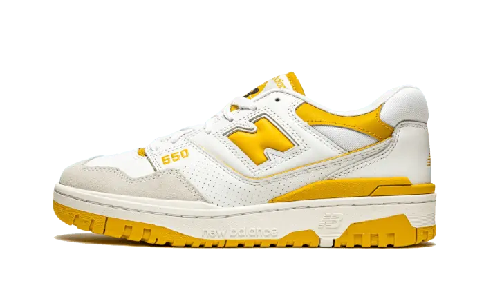 New Balance 550 Sea Salt Varsity Gold New Balance