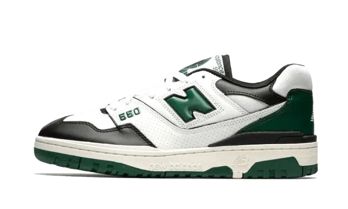 New Balance 550 White Green Black New Balance