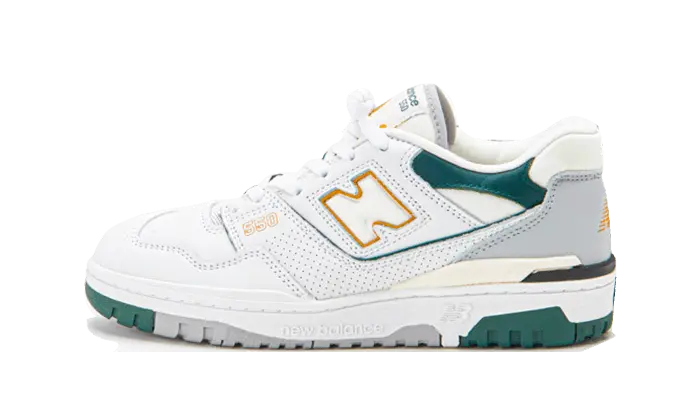 New Balance 550 White Nightwatch Green New Balance