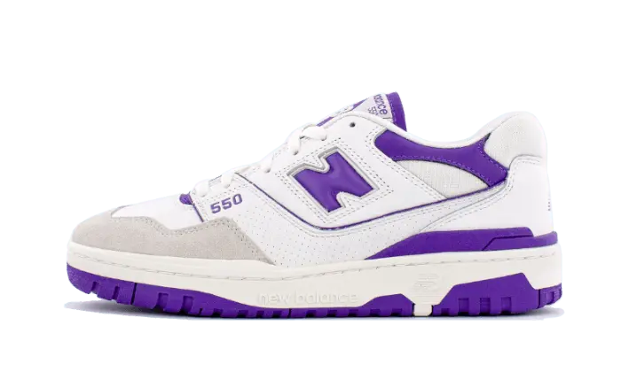 New Balance 550 White Purple New Balance