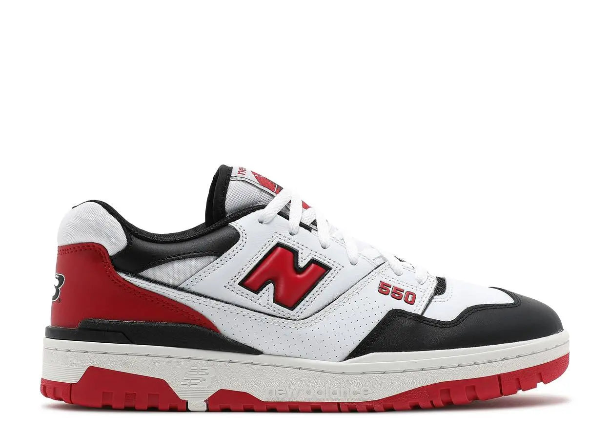 New Balance 550 White Red Black New Balance