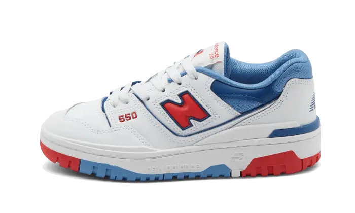 New Balance 550 White True Red New Balance