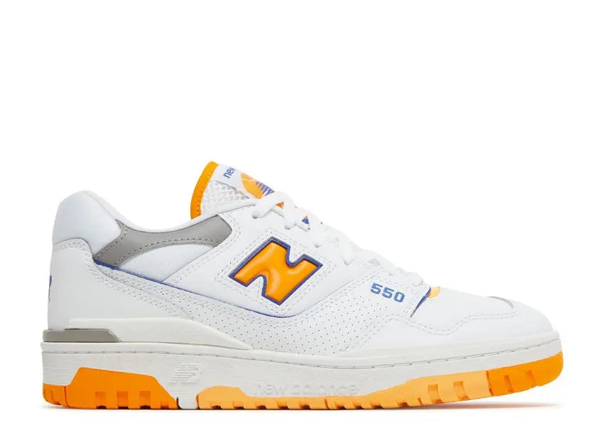 New Balance 550 White Vibrant Orange New Balance