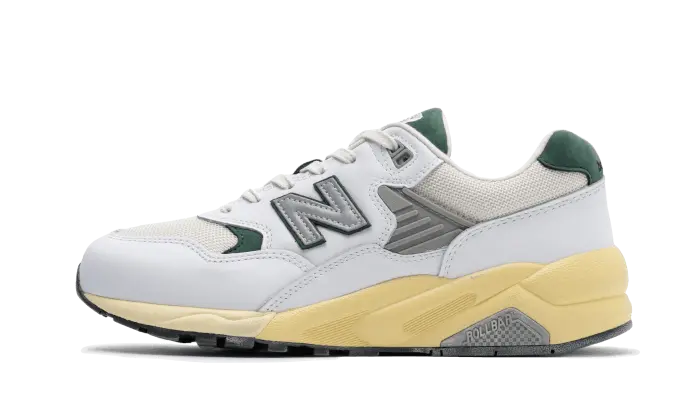 New Balance 580 White Nightwatch Green New Balance