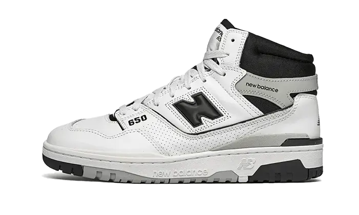 New Balance 650 White Black New Balance