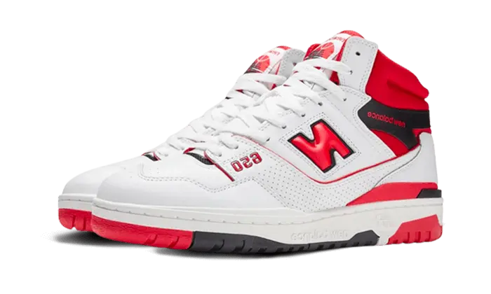 New Balance 650 White Red New Balance