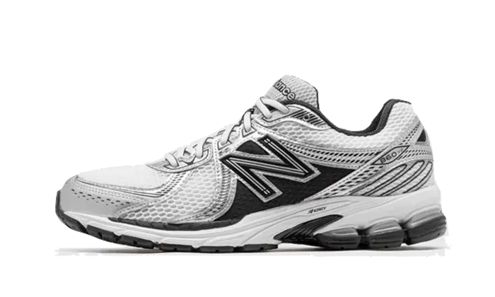 New Balance 860 V2 Black White Silver New Balance