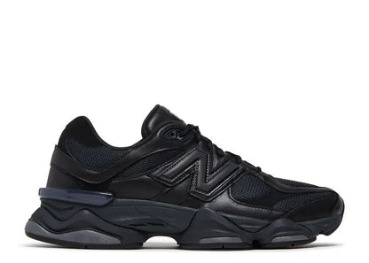 New Balance 9060 Triple Black Leather New Balance