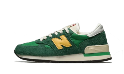 New Balance 990 V1 Made In Usa Green Gold New Balance