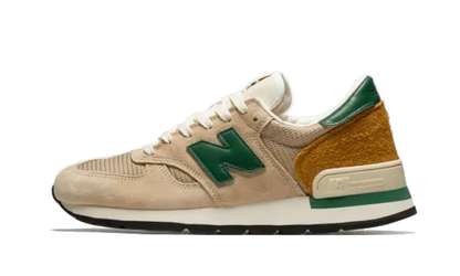 New Balance 990 V1 Made In Usa Tan Green New Balance