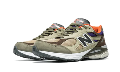 New Balance 990 V3 Made In Usa Tan Blue New Balance
