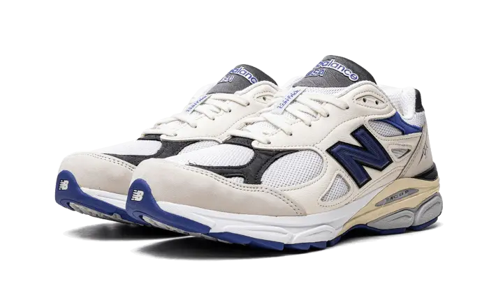 New Balance 990V3 - Made In USA Cream Blue New Balance
