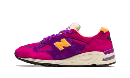 New Balance 990v2 Made in USA Teddy Santis Purple Yellow New Balance