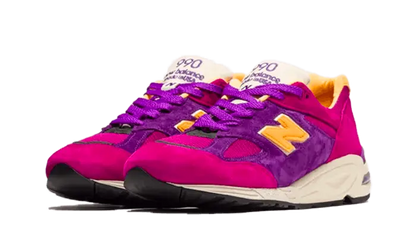 New Balance 990v2 Made in USA Teddy Santis Purple Yellow New Balance
