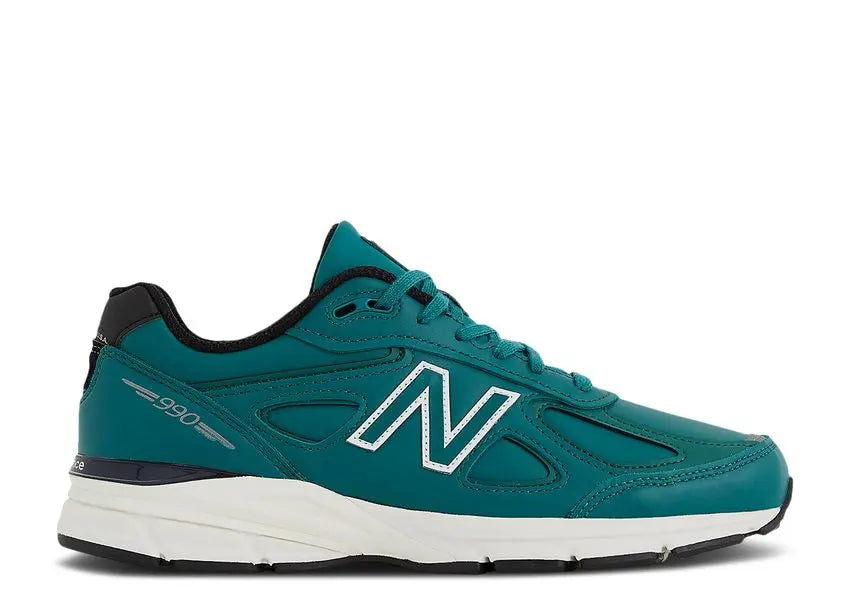New Balance 990v4 MiUSA Teddy Santis Teal New Balance