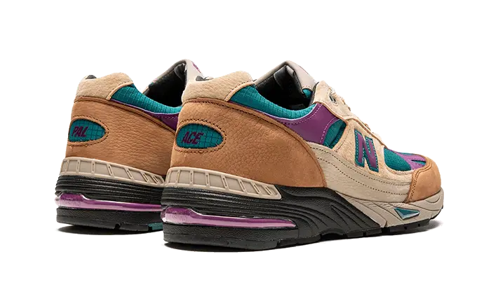 New Balance 991 Made In UK Palace Brown Teal New Balance