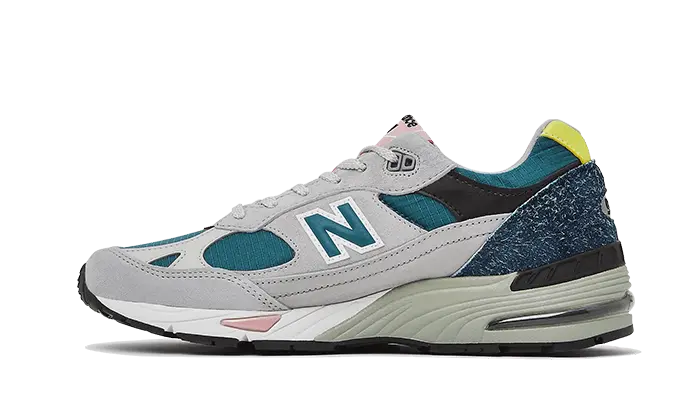 New Balance 991 Made In Uk Grey Teal New Balance