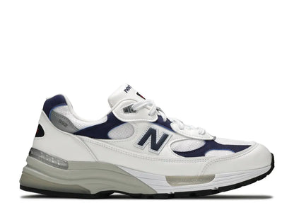 New Balance 992 White Navy New Balance
