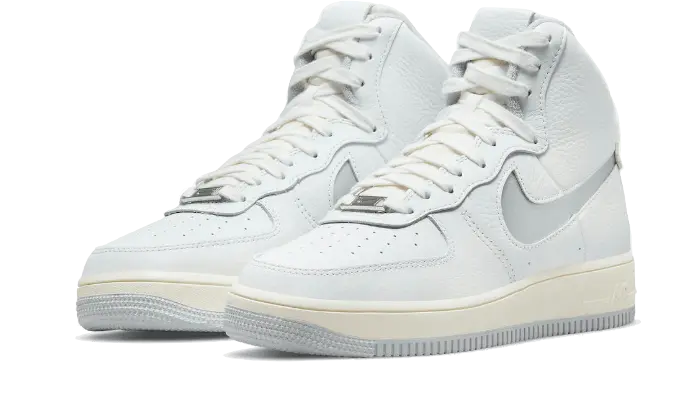 Nike Air Force 1 High Sculpt White Silver VOSneakers