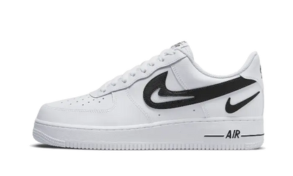 Nike Air Force 1 Low 07 Fm Cut Out Swoosh White Black Nike