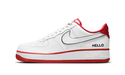 Nike Air Force 1 Low 07 Lx Hello White University Red Nike