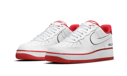 Nike Air Force 1 Low 07 Lx Hello White University Red Nike