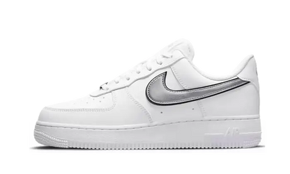 Nike Air Force 1 Low Essential White Metallic Silver VOSneakers