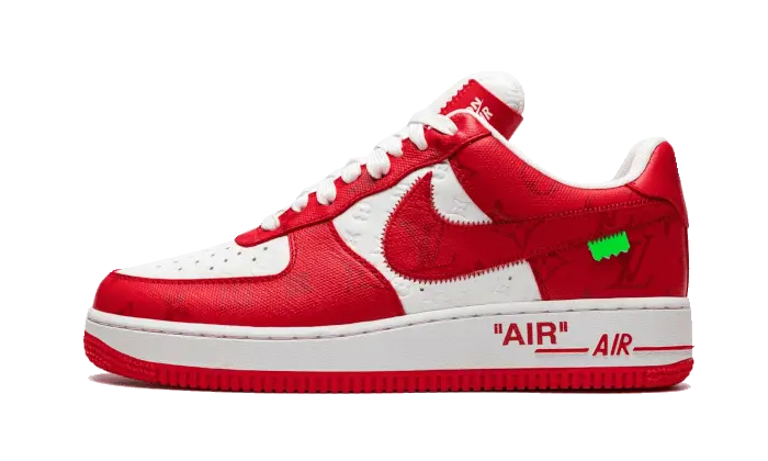 Nike Air Force 1 Low Louis Vuitton White Red Nike
