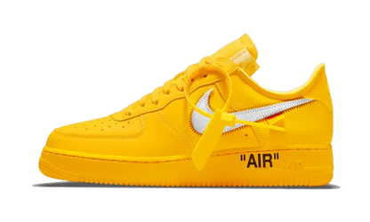 Nike Air Force 1 Low Off White University Gold Metallic Silver Nike