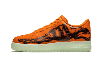 Nike Air Force 1 Low Orange Skeleton Halloween 2020 Nike