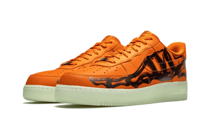Nike Air Force 1 Low Orange Skeleton Halloween 2020 Nike
