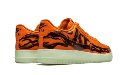 Nike Air Force 1 Low Orange Skeleton Halloween 2020 Nike