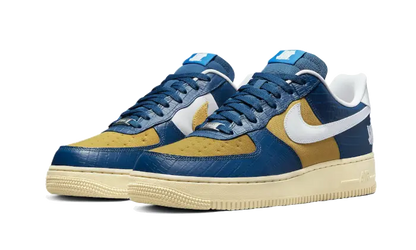 Nike Air Force 1 Low SP Undefeated 5 On It Blue Yellow Croc VOSneakers