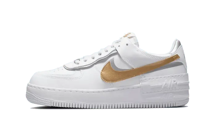 Nike Air Force 1 Low Shadow White Gold Nike