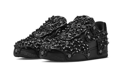 Nike Air Force 1 Low Swarovski Triple Black VOSneakers