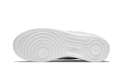 Nike Air Force 1 Low White Pony Hair Heel Nike