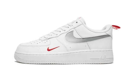 Nike Air Force 1 Low White Red Mini Swoosh Nike
