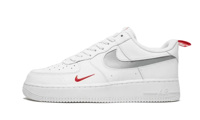 Nike Air Force 1 Low White Red Mini Swoosh Nike