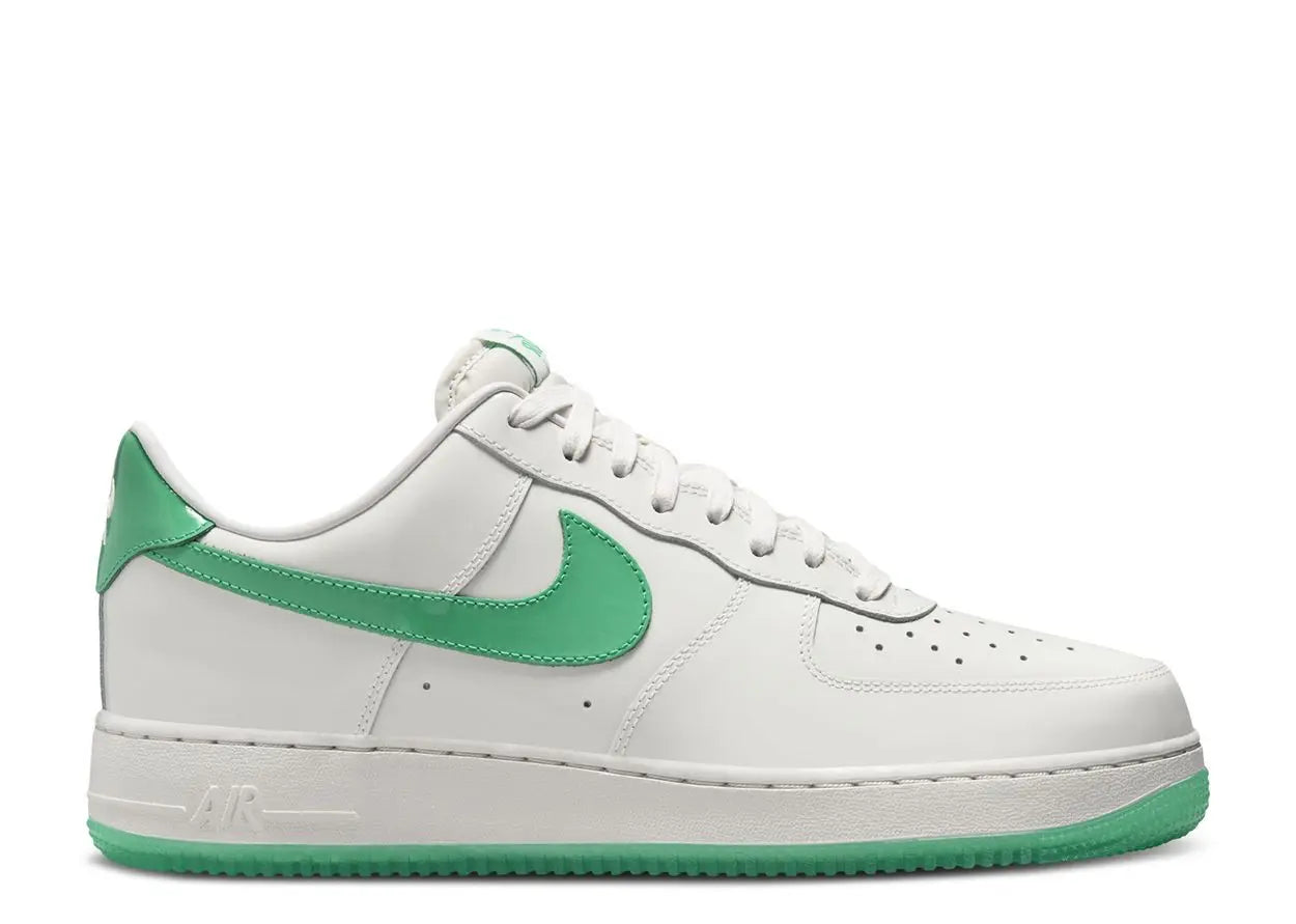 Nike Air Force 1 Low '07 Patent Platinum Tint Stadium Green Nike
