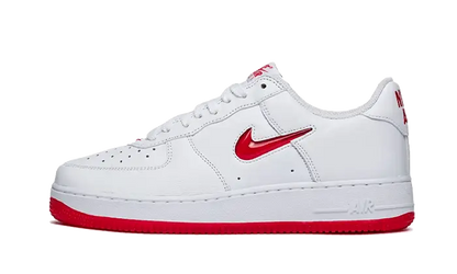 Nike Air Force 1 Low '07 Retro Color of the Month Jewel Swoosh University Red VOSneakers