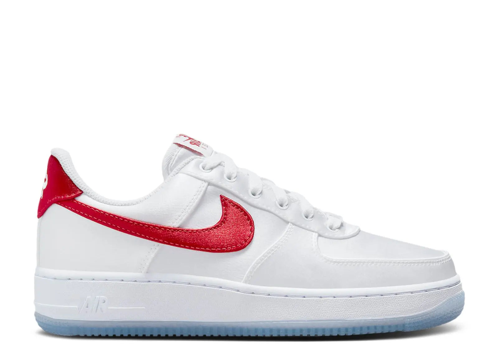 Nike Air Force 1 Low '07 Satin White Varsity Red Nike