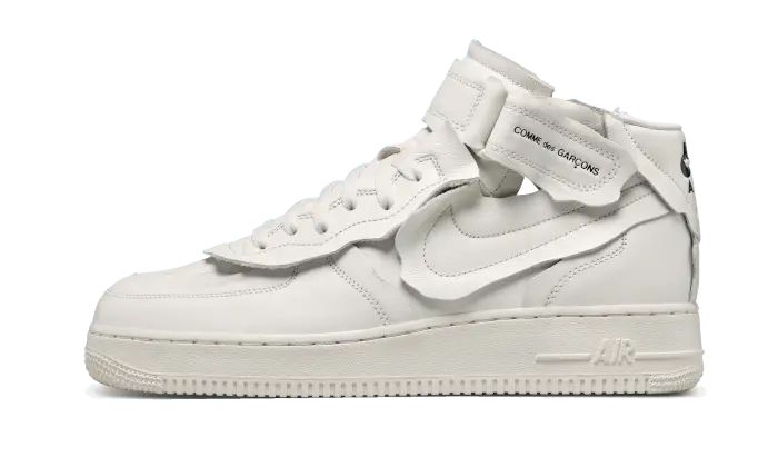 Nike Air Force 1 Mid Comme Des Garcons White Nike