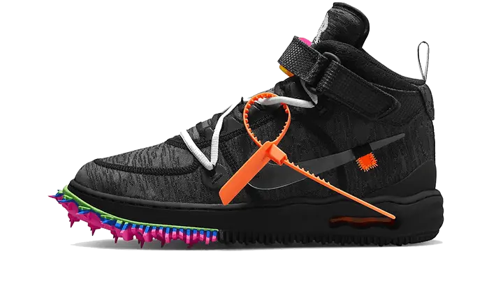 Nike Air Force 1 Mid Off-White Clear White VOSneakers