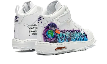 Nike Air Force 1 Mid SP Off-White Graffiti Nike