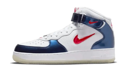 Nike Air Force 1 Mid University Red Midnight Navy Nike