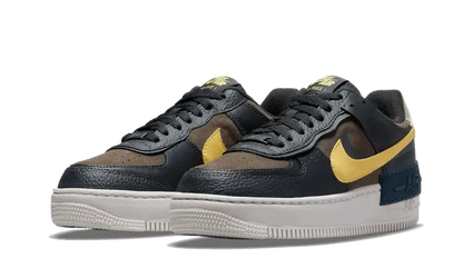 Nike Air Force 1 Shadow Black Brown Yellow Nike