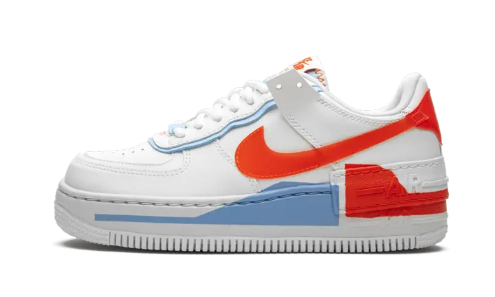 Nike Air Force 1 Shadow Summit White Team Orange VOSneakers