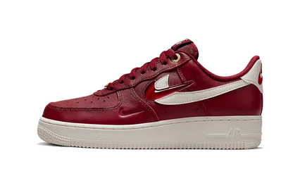 Nike Air Force 1 '07 Premium Team Red History Of Logos VOSneakers